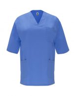 panacea_unisex _service_top_with_short_sleeves_kontomaniko_mplouzaki_ypiresias